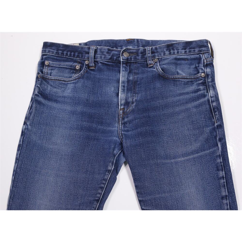 J Crew 484 Slim Medium Wash Kurabo Japanese Denim Jeans 33x30